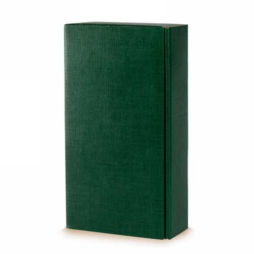 [1170381] Wijndoos Groen 36x18x9cm 2 fles 25stuks