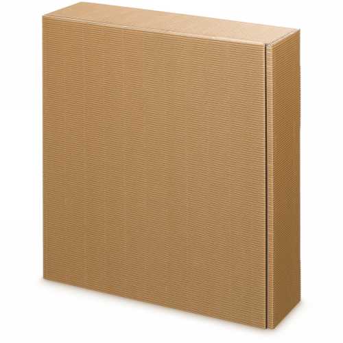 [1170518] Wijndoos Modern Naturel 4 Fles 36x39x10cm 25stuks