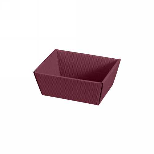 [1170520] Geschenkdoos Korf Modern Bordeaux 19x14x10cm 25stuks
