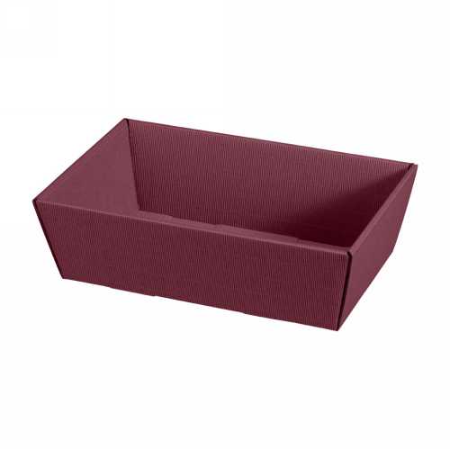 [1170521] Geschenkdoos Korf Modern Bordeaux 33x19x11cm 25stuks