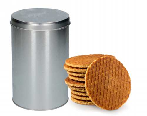 [K1150193] TestD: Blikken Blanco Rond Hoog r9.9x12.5cm 1stuks