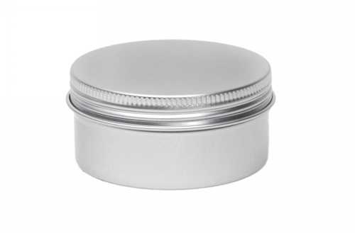 [1150389] Blikken Aluminium & Schroefdeksel 80ml 6.8x3.5cm 48stuks