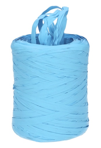 [K1430010] Raffia Linten Trend Licht Blauw 5mm x 200 meter