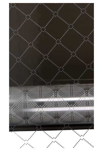 [K1080082] Cadeaufolie Transparant Queen White 70cm x 50meter 35my OP IS OP