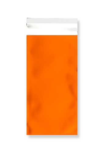 [1490143] Folie Enveloppen Aalst Mat Metallic Oranje 11x22cm (DL) 100stuks