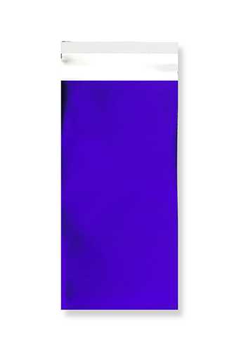 [1490145] Folie Enveloppen Aalst Mat Metallic Donkerblauw 11x22cm (DL) 100stuks