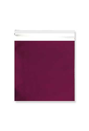 [1490161] Folie Enveloppen Aalst Mat Metallic Bordeaux 16.5x16.5cm 100stuks