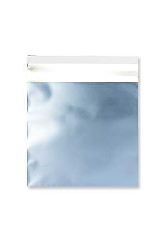 [1490166] Folie Enveloppen Aalst Mat Metallic IJsblauw 16.5x16.5cm 100stuks