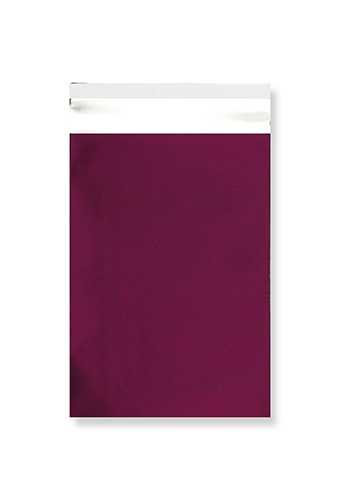 [1490171] Folie Enveloppen Aalst Mat Metallic Bordeaux 18x25cm 100stuks