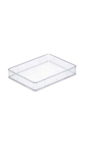 [1350092] Rechthoekig transparant doosje 103x75x14mm 165 stuks