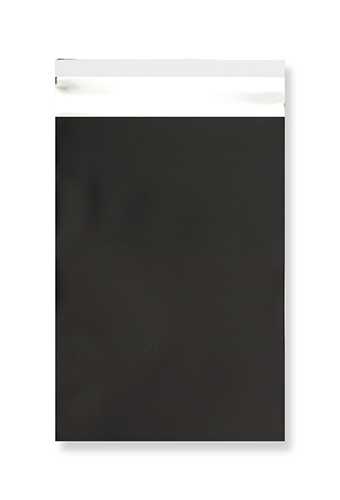 [1490190] Folie Enveloppen Aalst Mat Metallic Zwart 23x32cm (A4) 50stuks