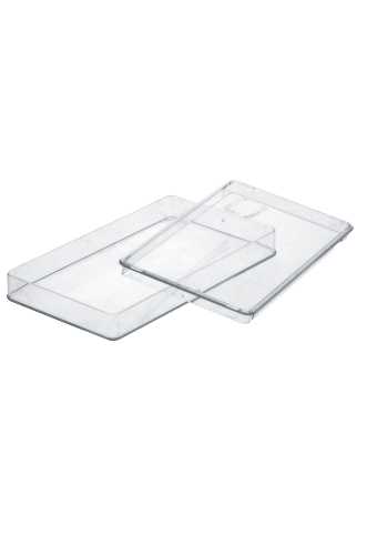 [1350093] Rechthoekig transparant doosje 130x86x27mm 192 stuks