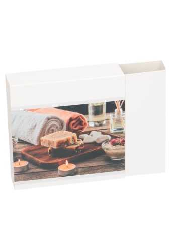 [K1020065] Kadobon + Kadodoosje Bene Brown Soap 12x12x3cm 10stuks