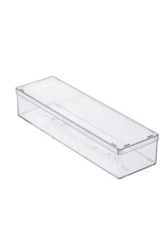 [1350053] Rechthoekig transparant doosje 195x54x36mm 162stuks