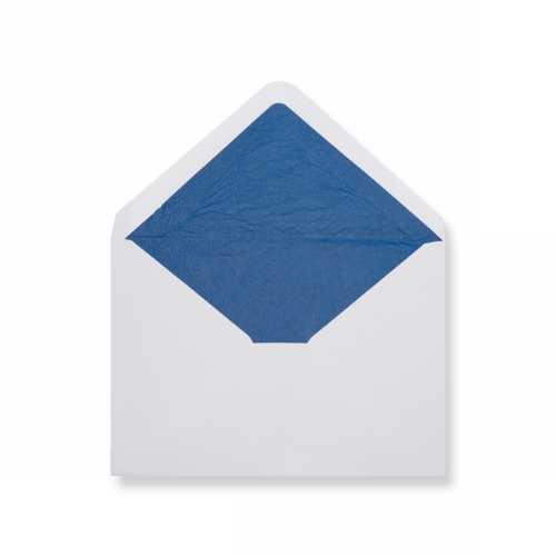[1490321] Luxe Enveloppen Dinant Wit & Blauw 16.2x22.9cm 100stuks