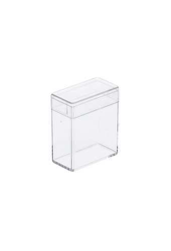 [1350072] Rechthoekige transparant doosje 41x21x49mm 1000 stuks