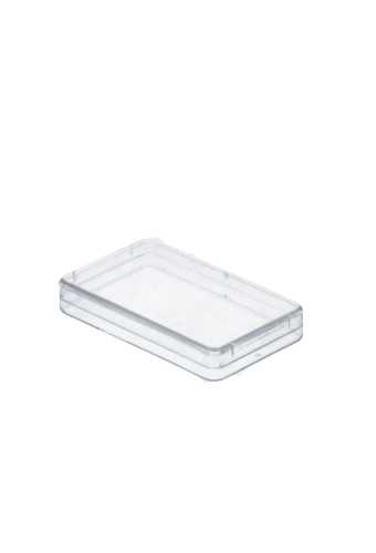 [1350085] Rechthoekige transparant doosje 49x26x10mm 2500 stuks