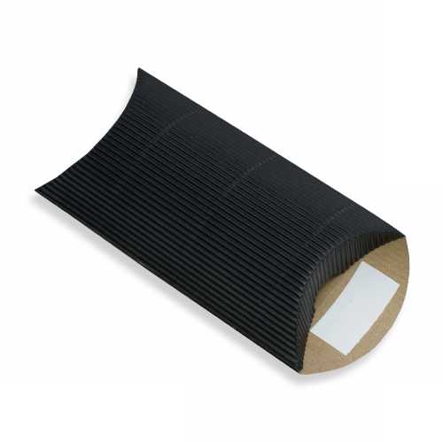 [1271263] Gondeldoosjes Rib Nador Zwart 11.3x8.1x3cm 25 stuks