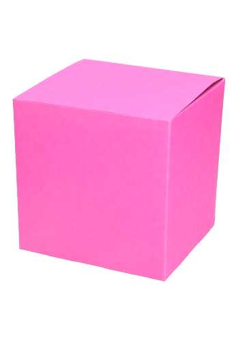 [K1270621] Kubus Kadodoosjes Donnas 14x14x14cm Magenta 350gr 24stuks