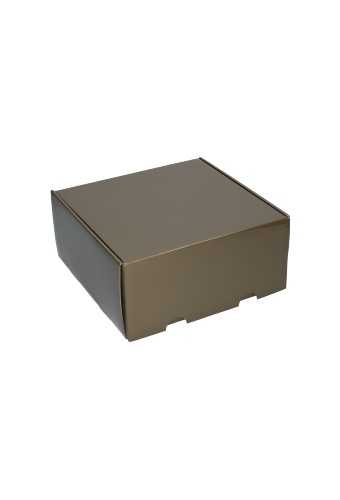[K5550963] Luxe Verzenddoos Rolo Taupe Blinkend 24x23x11cm