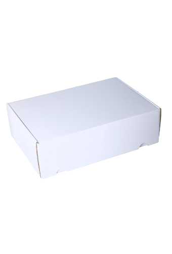 [K5550761] Luxe Verzenddoos Rolo Wit Blinkend 42.5x31x15.5cm