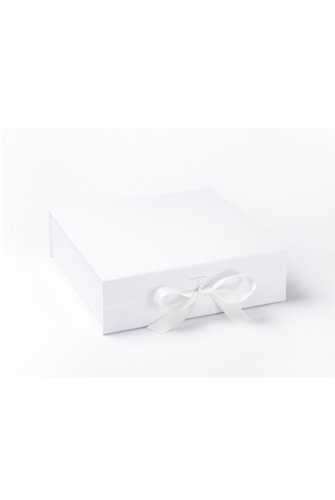 [K167055] Luxueuze Magneetdozen Diamond & Satijn Wit Mat 28.5x29x8.7cm 12stuks