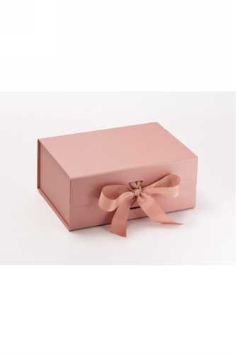 [K167084] Luxueuze Magneetdozen Diamond & Satijn Roze Gold 22x16x9.5cm 12stuks