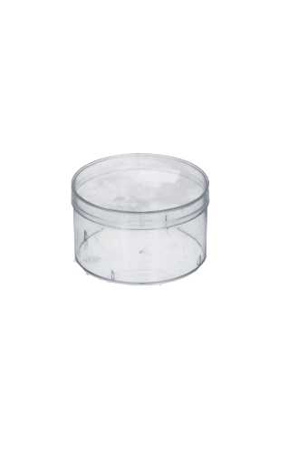 [1350112] Ronde transparante koker hoogte d73 x h35mm 315stuks