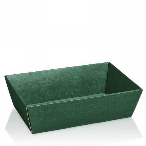 [1271448] Geschenkdoos Korf Relief Groen 33x19x11cm 25stuks