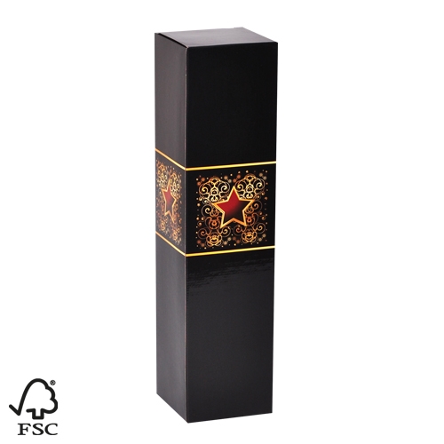 [1170879] Wijndoos 1 fles Estrella 8.7x8.7x36cm FSC® 50stuks