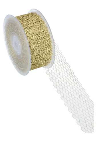 [K1390681] Kadolint Grof Gaaslint Goud 50mm x 20meter