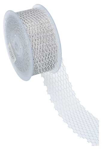 [K1390682] Kadolint Grof Gaaslint Zilver 50mm x 20meter