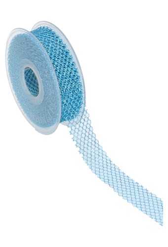 [K1390679] Luxe Kadolint Weblint Turquoise Metallic 25mm x 15meter
