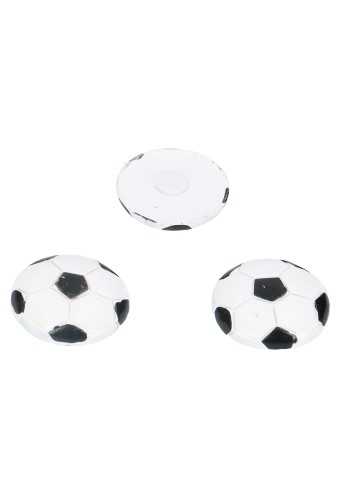 [K1340523] Decoratie Voetbal Met Plakker 2.5cm 72stuks
