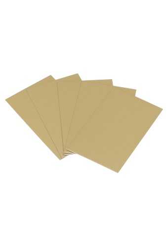 [K1360427] Goud Mat Bodem Voor Blokbodemzakjes 8x5cm 100 stuks