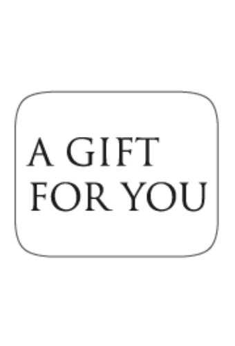 [K1210129] Etiketten Everyday A Gift For You Wit & Zwart 3.7x3.9cm 500stuks