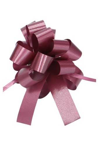 [K1420054] Trek Strikken Bordeaux Doorsnee 95mm met een lint van 19mm 30stuks