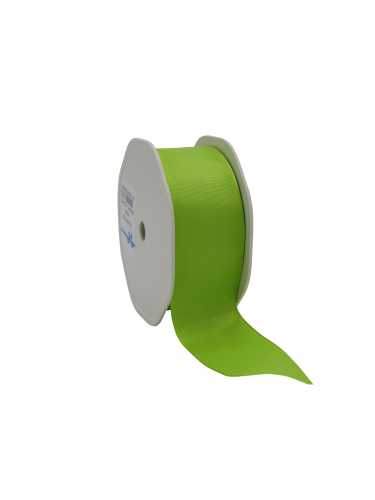 [K1390748] Luxe Taft Cadeaulint Met IJzerdraad Appelgroen 38mm x 20meter