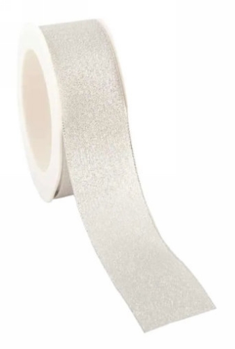 [K1390776] Kadolint Metallic Zilver Flare Woven 38mm x 20meter