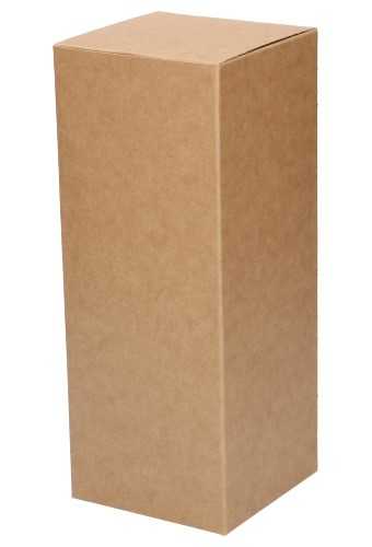 [K1271556] Kadodoos Dozza Glad Naturel Rechthoekig 10x10x25cm 400gram 10stuks