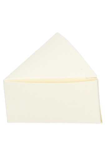 [K1270053] AKTIE Kadodoosje Driehoek CREME Wit 6.5x6.5x4cm 10stuks