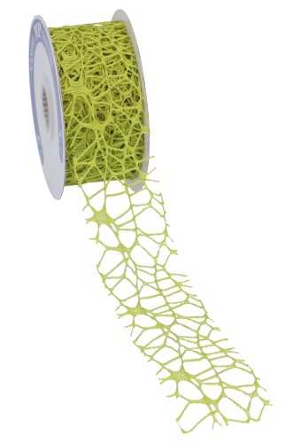 [K1390808] Cadeaulint Oceaan Weblint Mos Groen 40mm x 10 meter