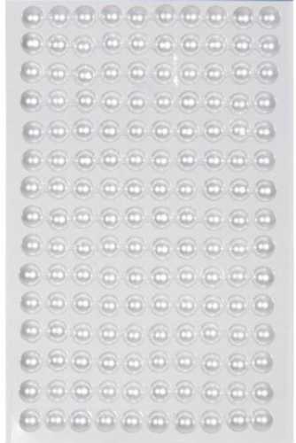 [K1020276] Kado Sticker Witte Parel 8mm 150stuks