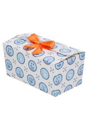 [K1360447] Bonbondoosjes Delfts Blauw Tegeltje Bella 500 gram 13.4x7.7x6.8cm 25st