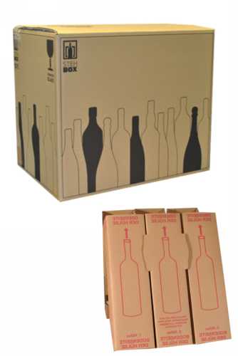 [1170452] Wijn Verzendverpakking 12 fles 46.3x31.4x38cm Met Inlay 15stuks