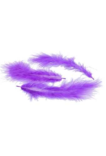[K110022] AKTIE Luxe Decoratie Veren 40 gram Paars