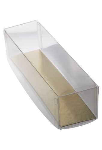 [K1271576] Transparant Cadeaudoosjes & Gouden Bodem 17.5x4.5x4.5cm 100stuks