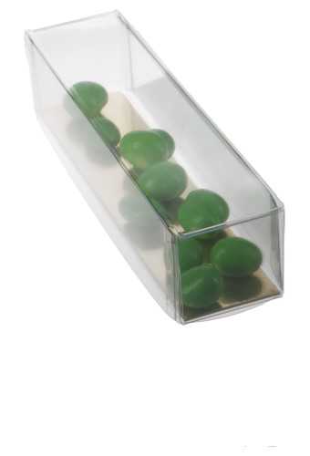 [K1271600] Transparant Bonbondoosjes & Gouden Bodem 15x3.5x3.5cm 100stuks