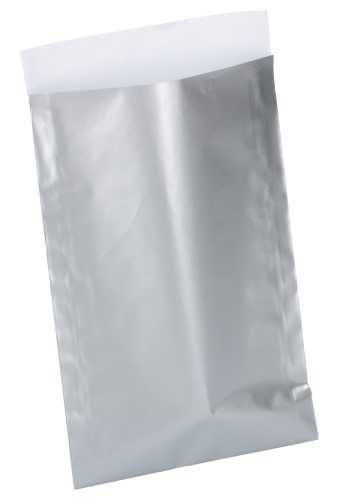 [K1070747] Kadozakjes Zilver Mat 12x19cm 250stuks op is op