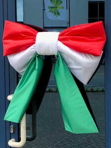 [K1290305-DEUR] Deurstrik Dubbel Italie Lucca 77x50+40cm & Zuignap lint 25cm